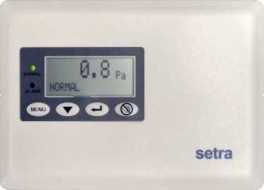 Setra Systems, Inc. - SRIM (Monitor Izolacyjności Ciśnieniowej Pomieszczenia